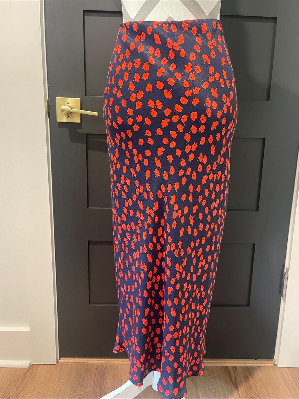 Anthropologie Maeve Evelyn Bias Midi Skirt Size XS - Picture 5 of 8